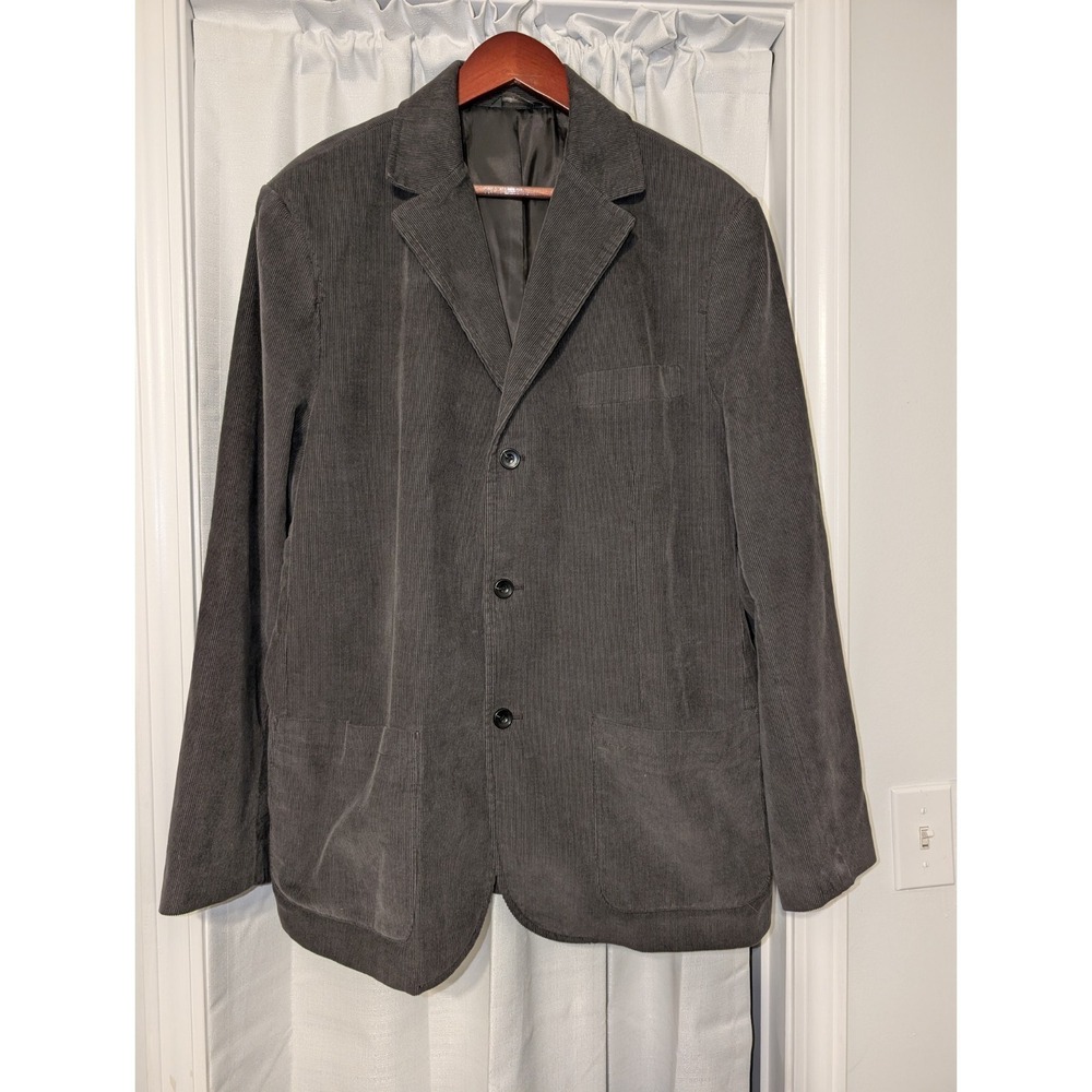 Eddie Bauer Corduroy Blazer Sport Coat Jacket Mens Extra Large